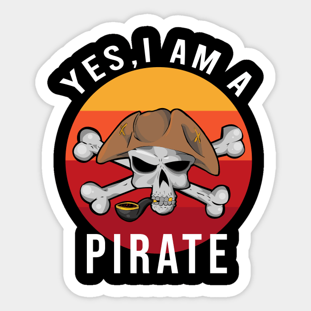 pirate stickers | Sticker