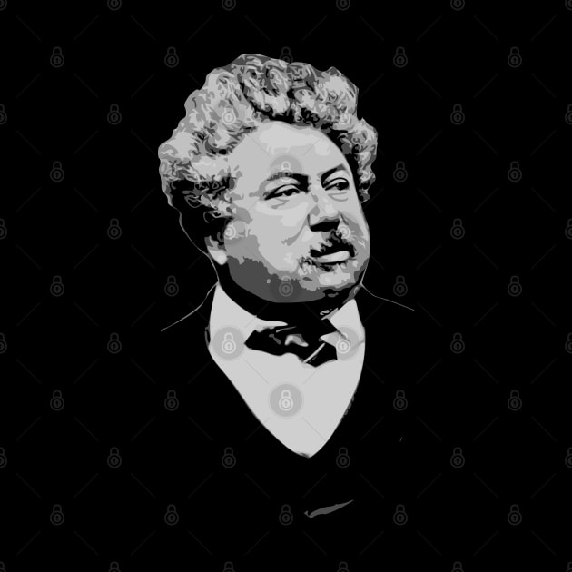 Alexandre Dumas by Nerd_art