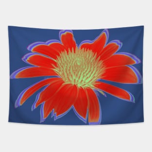 Red Hot Daisy Tapestry