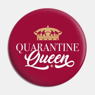 Quarantine Queen Crown Design Pin