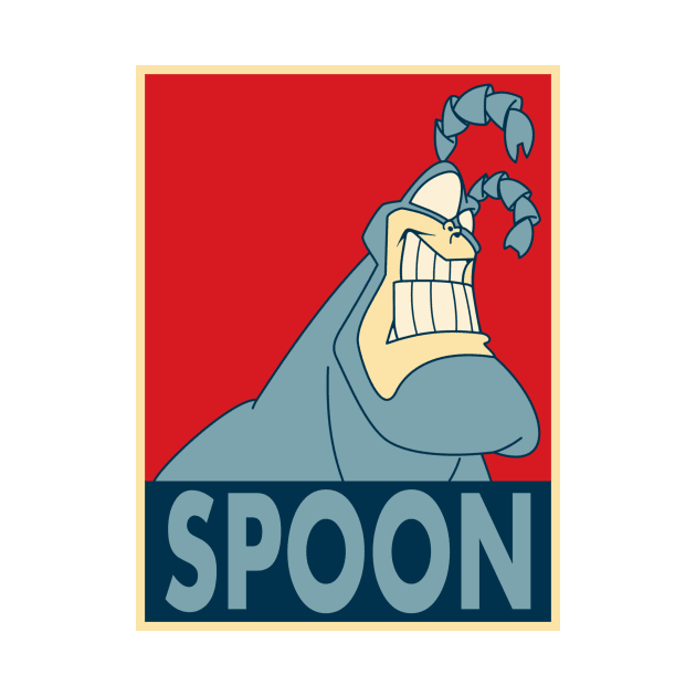 The Tick SPOON- "Hope" Poster Parody by Ed's Craftworks