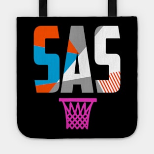 Throwback San Antonio Basketball Tote