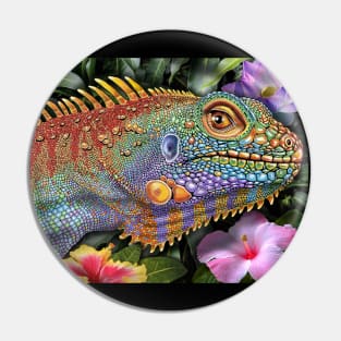 Iguana Pin