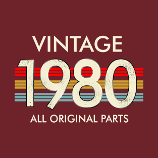 Vintage 1980 All Original Parts T-Shirt