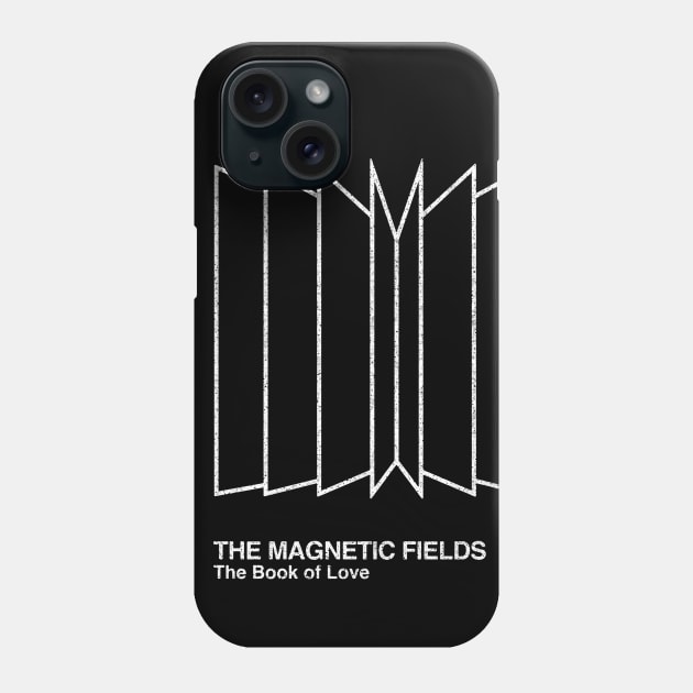 The Magnetic Fields / Minimal Graphic Design Tribute Phone Case by saudade