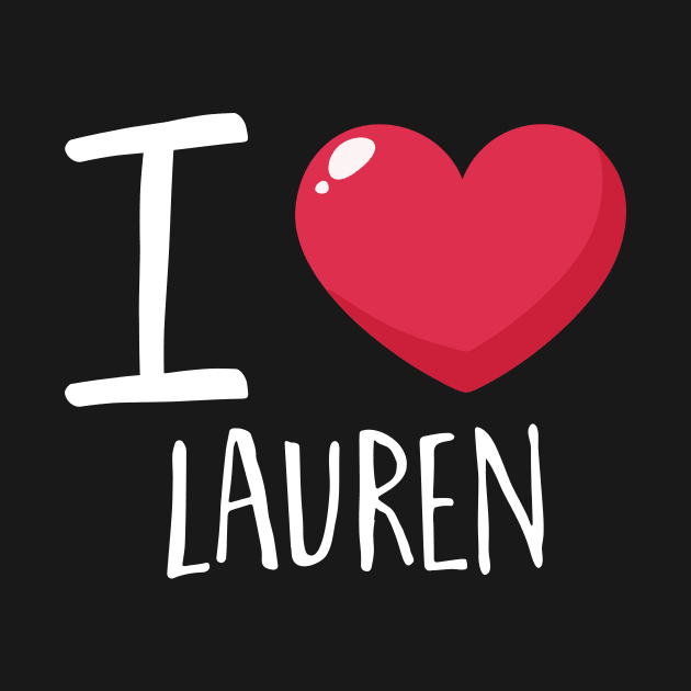 I Love Lauren by Podycust168