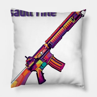 M16a4  assault rifle Pillow