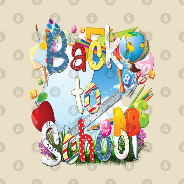 Back to school in Spring by Just Kidding by Nadine May