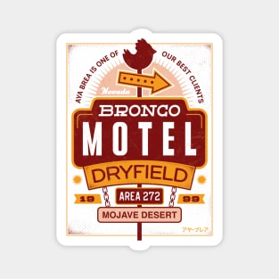 Dryfield Motel Emblem Magnet