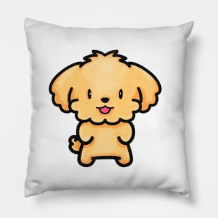 Cute Kawaii Mutt Puppy Pillow