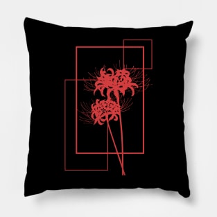 Japanese Spider Lily Pillow