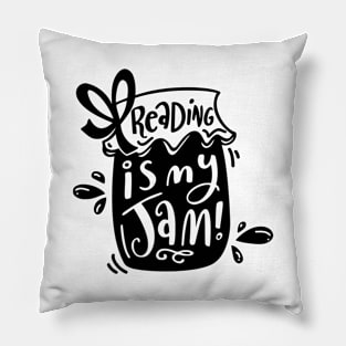 Reading Is My Jam Pillow