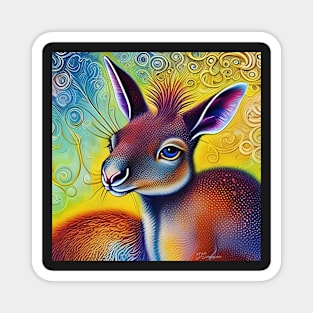 The Happy Roo 2 Magnet