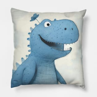 Happy Dino 08 Pillow