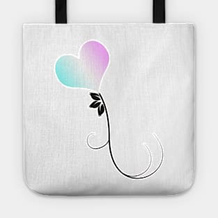 Trans Pride Flower Tote