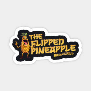 Flipped Pineapple Magnet