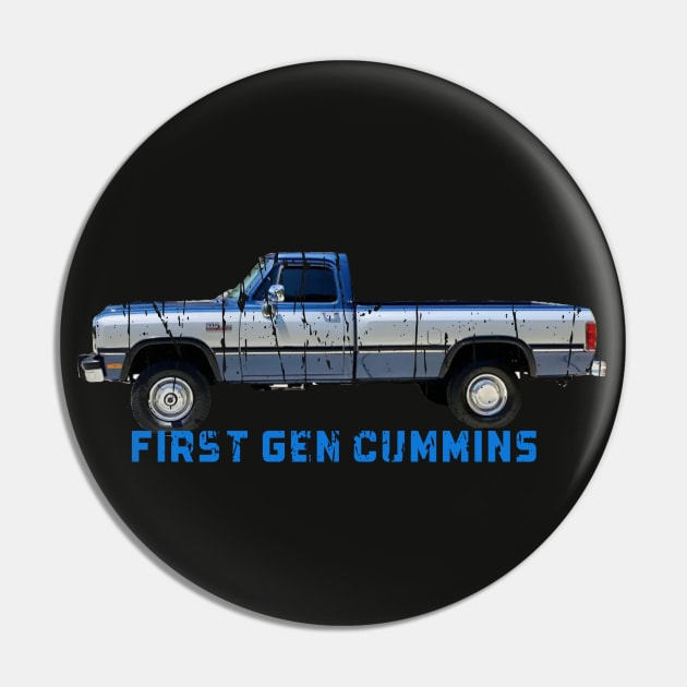 FIRST GEN CUMMINS Pin by Cult Classics