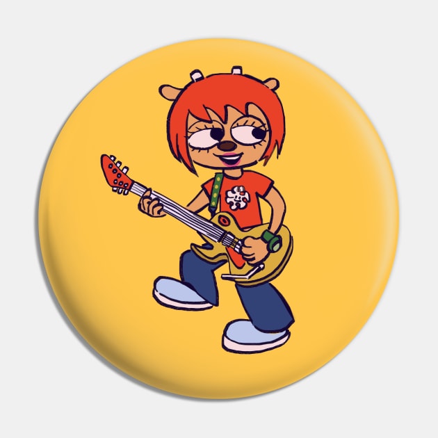 I draw lammy the jammer with her guitar / um jammer lammy Pin by mudwizard