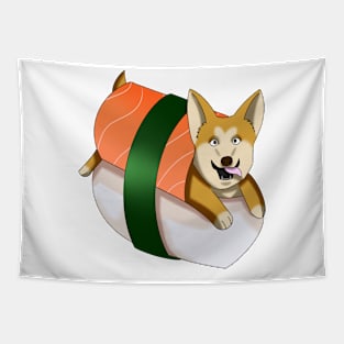 Sushi Dog Tapestry