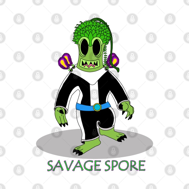Baby Savage Spore by garciajey