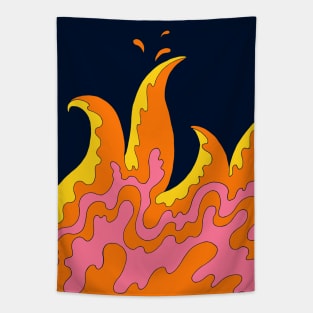 Burning Hot Tapestry