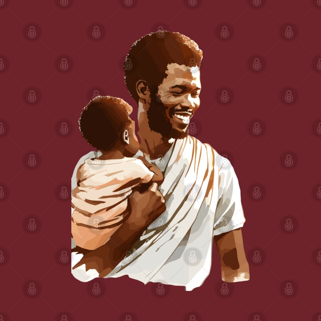 Afrocentric Father And Son by Graceful Designs