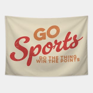 go sports ! do the thin win the points Tapestry