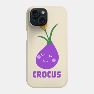 Happy Crocus Phone Case