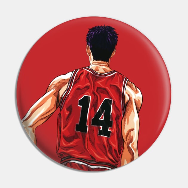 Slam Dunk Mitsui Hisashi vector Pin by syanart