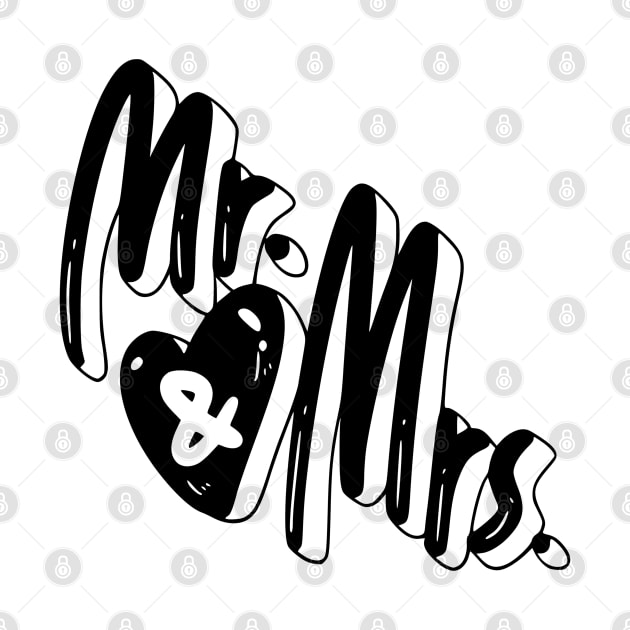 mr and mrs by RubyCollection