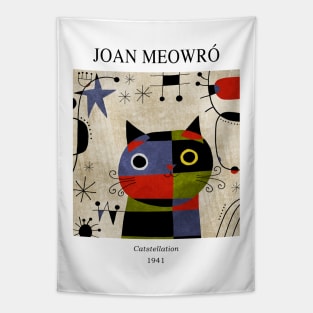 Joan Meowro Gallery Cat Tapestry