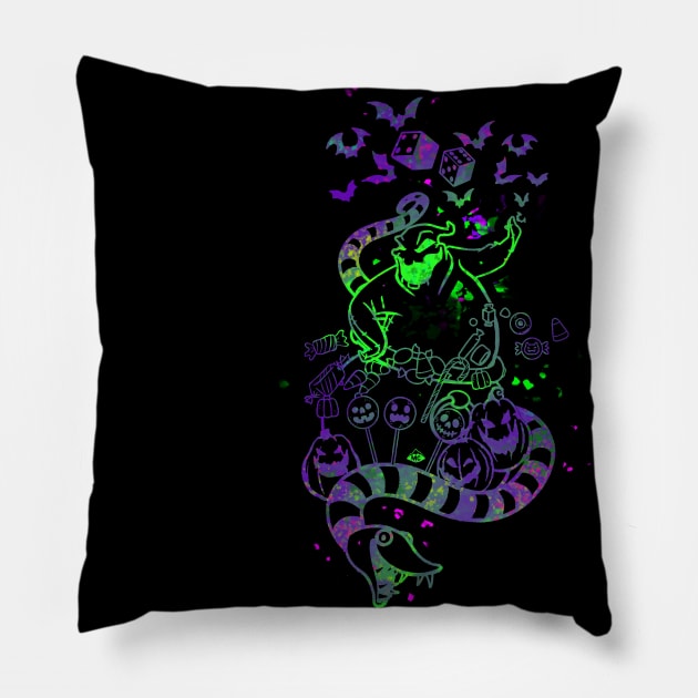 Oogie Boogie's Creeps & Crawls Pillow by SkprNck