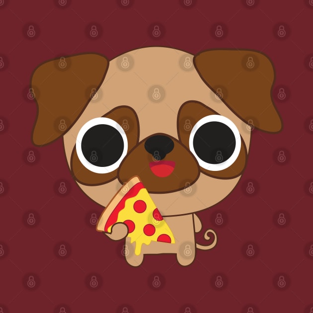 Pizza Pug by BoredInc