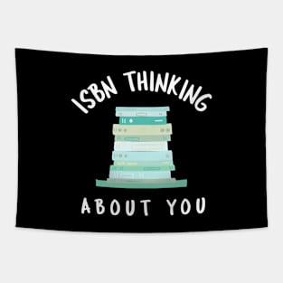 ISBN Thinking About You Tapestry