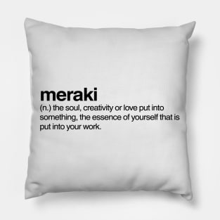 Meraki Pillow