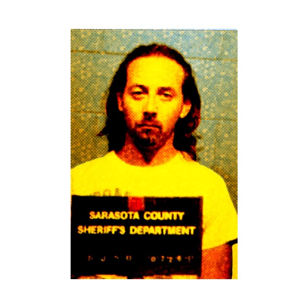 Paul Reubens Mugshot by SABREart