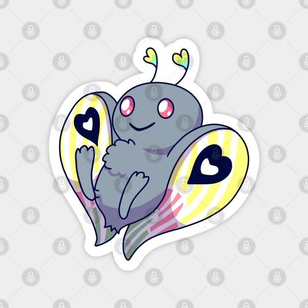 Kawaii Mothman Magnet by ziodynes098