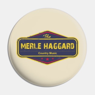 Merle Haggard Pin