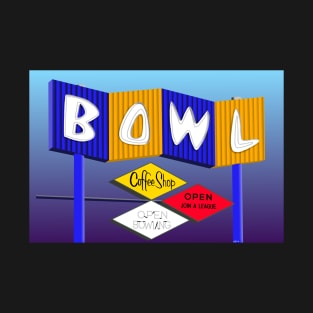 Bowling Sign T-Shirt