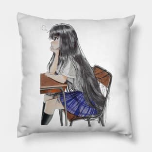 Anime girl Pillow