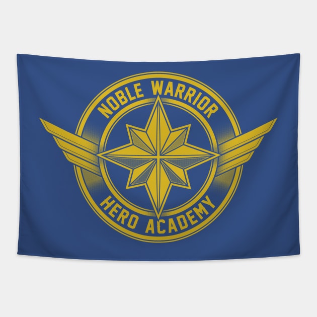 Noble Warrior Hero Academy Tapestry by DCLawrenceUK