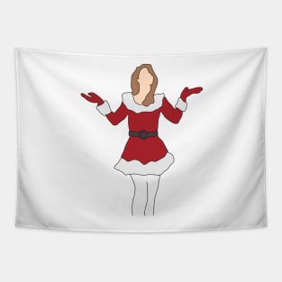 Mariah Carey All I Want For Christmas Is Snow Tapestry
