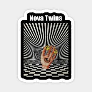 Illuminati Hand Of Nova Twins Magnet