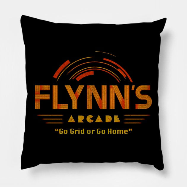 Flynn's Arcade Pillow by Do Something Today