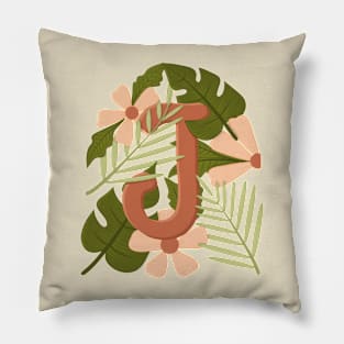 letter j Pillow