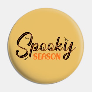 Spooky season Pin