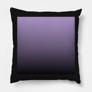 preppy modern elegant girly black purple ombre Pillow