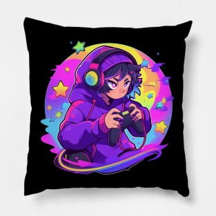 gamer girl Pillow