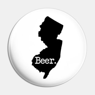New Jersey Beer NJ Pin