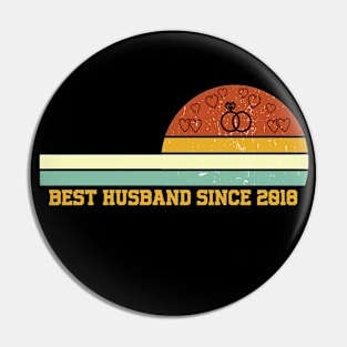 best husband since 2018 ,3rd wedding anniversary gift for husband Pin